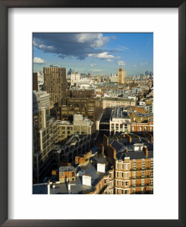 Westminster Skyline Cityscape, London, England, United Kingdom by Charles Bowman Pricing Limited Edition Print image