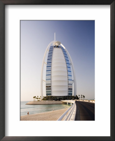 The Iconic Symbol Of Dubai, The Burj Al Arab, The World's First Seven Star Hotel, Dubai by Gavin Hellier Pricing Limited Edition Print image