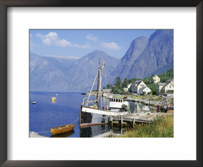 Aurlandsfjorden, Song Og Flordane, Norway, Scandinavia by Hans Peter Merten Pricing Limited Edition Print image
