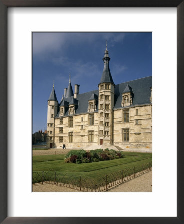 Exterior Of Ducal Palace, Nevers, Bourgogne (Burgundy), France by Michael Short Pricing Limited Edition Print image