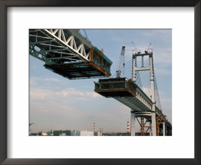 Bridge Under Construction, Japan by Adina Tovy Pricing Limited Edition Print image