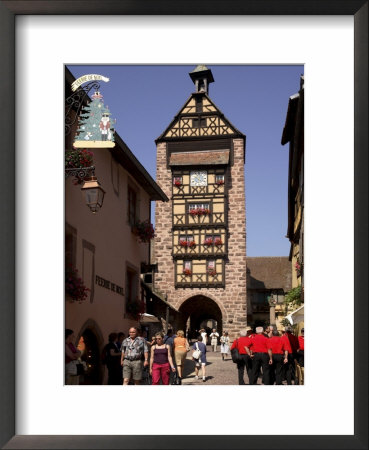Haute Porte, Riquewihr, Alsace, France by G Richardson Pricing Limited Edition Print image