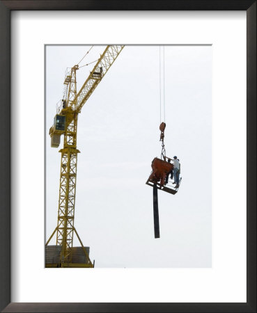 New Pier Under Construction, Santa Maria, Sal (Salt), Cape Verde Islands, Africa by R H Productions Pricing Limited Edition Print image