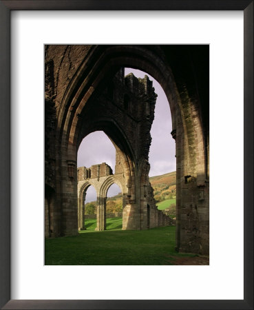 Ruins Of Llanthony Priory, Vale Of Ewyas, Black Mountains, Gwent, Wales, United Kingdom by Adam Woolfitt Pricing Limited Edition Print image