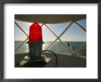 A View From Inside The Grand Haven Lighthouse At Dawn by Ira Block Pricing Limited Edition Print image
