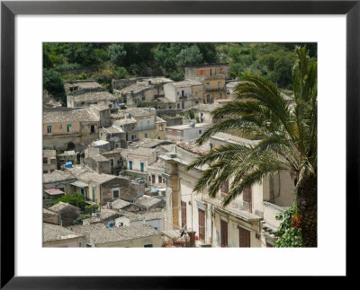 Town View From Steps To San Giorgio Church, Modica, Sicily, Italy by Walter Bibikow Pricing Limited Edition Print image