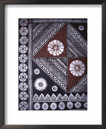 Masi (Bark Cloth) Fiji Museum, Suva, Fiji by David Wall Pricing Limited Edition Print image