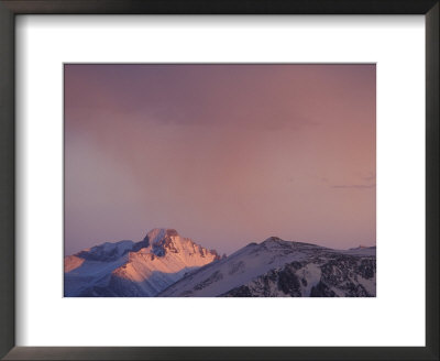 Last Light In The Rocky Mountains, Rocky Mountain National Park, Colorado, Usa by Jerry & Marcy Monkman Pricing Limited Edition Print image
