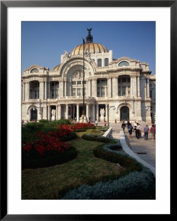 Exterior Of Palacio De Bellas Artes, Mexico City, Mexico by John Neubauer Pricing Limited Edition Print image