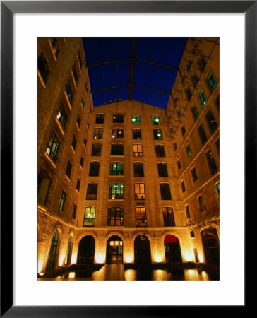 Interior Of The Restored Docklands, Marseille, Provence-Alpes-Cote D'azur, France by Jean-Bernard Carillet Pricing Limited Edition Print image