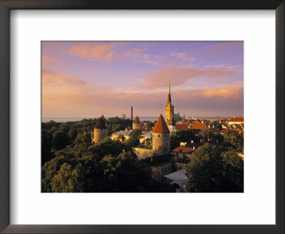Old Town From Toompea, Tallinn, Estonia by Jon Arnold Pricing Limited Edition Print image