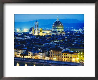 La Badia, San Lorenzo, Cathedral And Campanile, Florence, Italy by Peter Scholey Pricing Limited Edition Print image