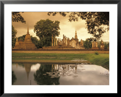 Sukhothai Historical Park In Sukhothai, Thailand by Richard Nowitz Pricing Limited Edition Print image