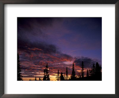 Solstice Sunset Atop Midnight Dome, Dawson City, Yukon, Canada by Paul Souders Pricing Limited Edition Print image