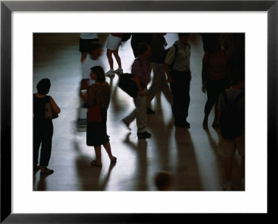 Commuters At Grand Central Terminal, New York City, New York, Usa by Angus Oborn Pricing Limited Edition Print image