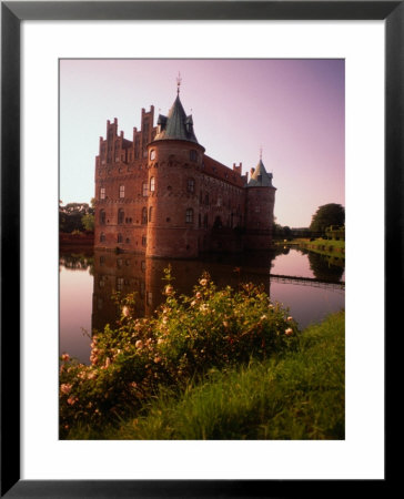 Egeskov Slot (Palace) And River, Funen, Denmark by Jon Davison Pricing Limited Edition Print image
