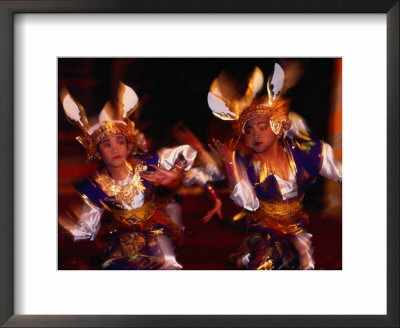 Kelinci (Rabbit Dance) Performed For Tourists, Peliatan, Indonesia by Adams Gregory Pricing Limited Edition Print image