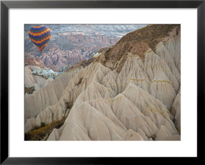 Hot Air Balloon View Of The Landforms Of Cappadoccia, Turkey by Darrell Gulin Pricing Limited Edition Print image