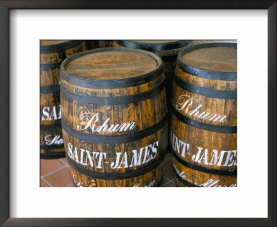 Barrels Of Rum, French Antilles, West Indies, Central America by Bruno Barbier Pricing Limited Edition Print image