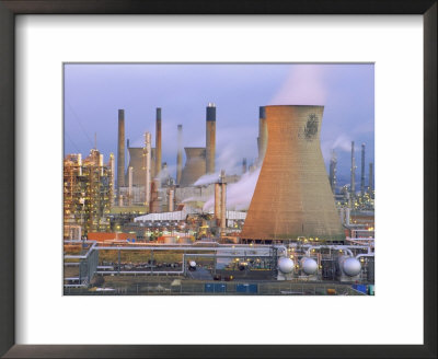 Bp Chemicals' Petrochemicals Plant, Grangemouth, Falkirk, Stirlingshire, Scotland, Uk by Roy Rainford Pricing Limited Edition Print image
