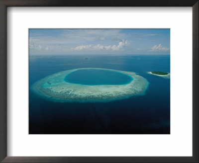 Aerial View Of Male Atoll by James L. Stanfield Pricing Limited Edition Print image