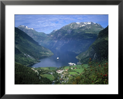 Geiranger Fjord, Western Fjords, Norway by Gavin Hellier Pricing Limited Edition Print image
