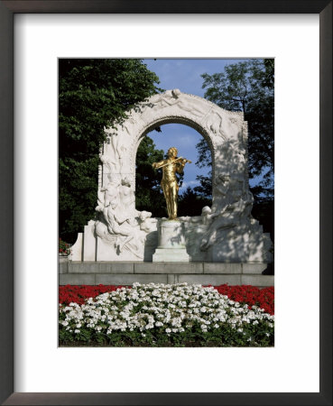 Johann Strauss Monument, Stadpark, Vienna, Austria by Gavin Hellier Pricing Limited Edition Print image