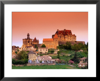 Chateau De Biron, Biron, Aquitaine, France by Roberto Gerometta Pricing Limited Edition Print image