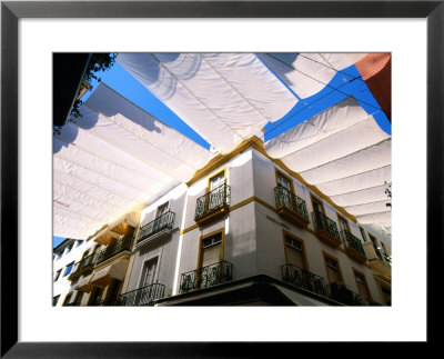 Awnings Over Calle Sierpes Street, Sevilla, Andalucia, Spain by John Elk Iii Pricing Limited Edition Print image