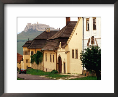 Spisska Kapitula Church Settlement And Spis Castle In Distance, Spisske Podhradie, Spis, Slovakia by Witold Skrypczak Pricing Limited Edition Print image