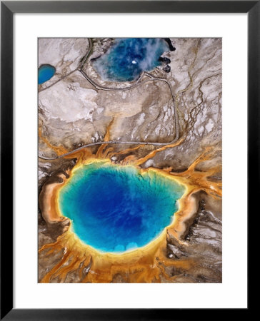 Grand Prismatic Spring, Yellowstone National Park, Wyoming by Holger Leue Pricing Limited Edition Print image