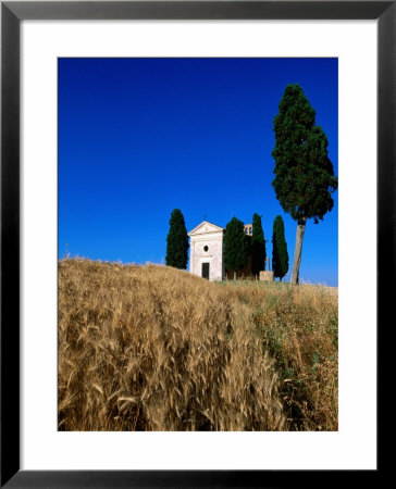 Vitaleta Chapel, So Of Pienza, Val D'orcia, Tuscany, Italy by John Elk Iii Pricing Limited Edition Print image