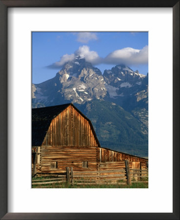 19Th Century Mormon Row Barn Homestead In Grand Teton National Park, Wyoming by John Elk Iii Pricing Limited Edition Print image
