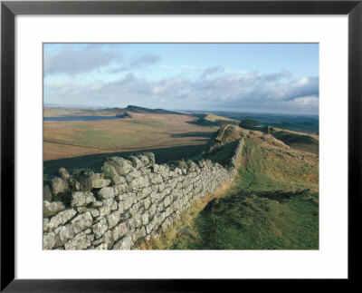 Hadrian's Wall, Unesco World Heritage Site, Northumbria, England, U.K. by Adam Woolfitt Pricing Limited Edition Print image
