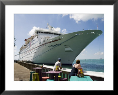 Cruise Ship, Key West, Florida, Usa by R H Productions Pricing Limited Edition Print image