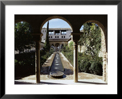 The Generalife, Alhambra, Unesco World Heritage Site, Granada, Andalucia, Spain by Adam Woolfitt Pricing Limited Edition Print image