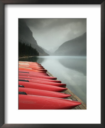 Lake Louise, Banff National Park, Alberta, Canada by Walter Bibikow Pricing Limited Edition Print image