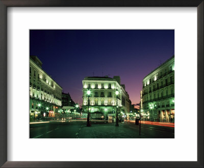 Plaza Puerta Del Sol, Madrid, Spain by Charles Bowman Pricing Limited Edition Print image