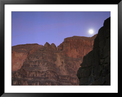 The Moon Rises Over The Western Grand Canyon by Bill Hatcher Pricing Limited Edition Print image