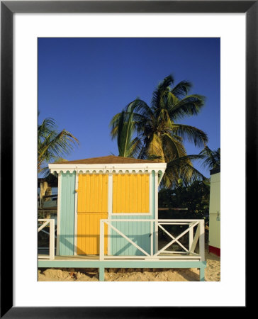 Beach Hut, Dickenson Bay, Antigua, Caribbean, West Indies by G Richardson Pricing Limited Edition Print image