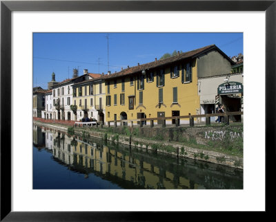 Navigli Quarter, Milan, Italy by Hans Peter Merten Pricing Limited Edition Print image