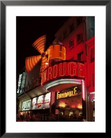 Moulin Rouge, Paris, France by Roy Rainford Pricing Limited Edition Print image