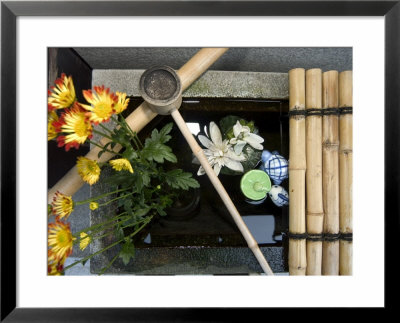 Water Trough, Kyoto City, Honshu, Japan by Christian Kober Pricing Limited Edition Print image