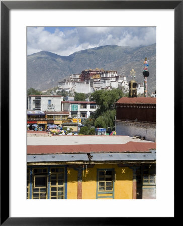 View Of Potala Palace, The Dalai Lama's Former Palace, From Jokhang Temple, Lhasa, Tibet, China by Ethel Davies Pricing Limited Edition Print image