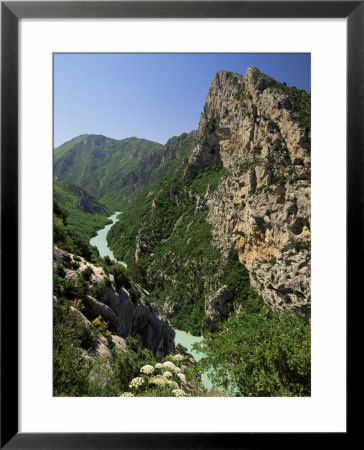 Verdon Gorges, Alpes-De-Haute-Provence, Provence, France by Michael Busselle Pricing Limited Edition Print image