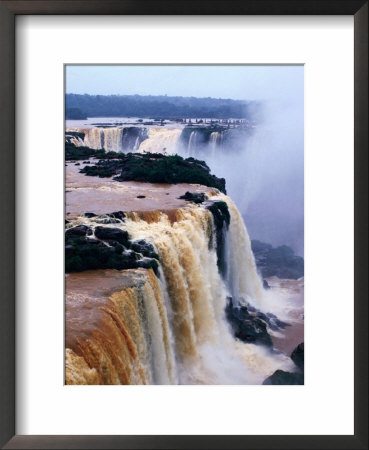 Iguacu Falls From The Brazilian Side Of The Border, Brazil by John Maier Jr. Pricing Limited Edition Print image