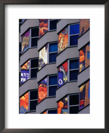 Reflections On 513 North Michigan Avenue In Chicago,Chicago, Illinois, Usa by Richard Cummins Pricing Limited Edition Print image