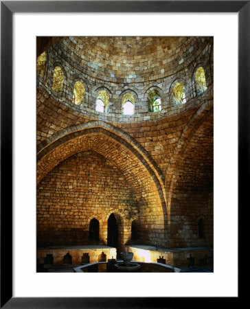 Interior Of Hammam (Bathhouse), Tripoli, Lebanon by Bethune Carmichael Pricing Limited Edition Print image