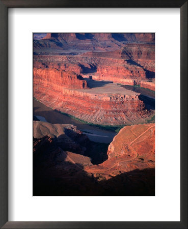 Overhead Of Canyon And River, Dead Horse Point State Park, Usa by Carol Polich Pricing Limited Edition Print image