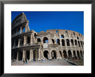 The Colosseum In Rome - Italy by Mark Polott Pricing Limited Edition Print image